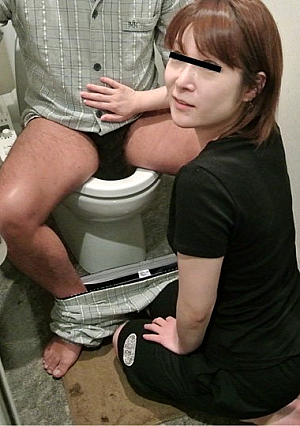 The senior helper who has big boobs