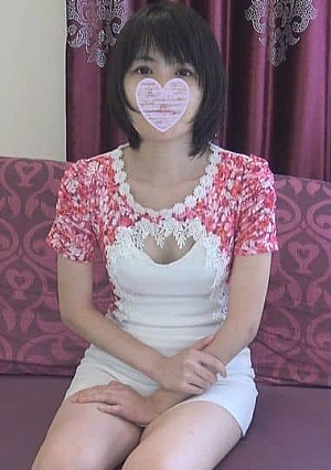 Personal shooting Rui 26 years old a large amount of vaginal cum shot to a coquettish shaved sister with short black hair