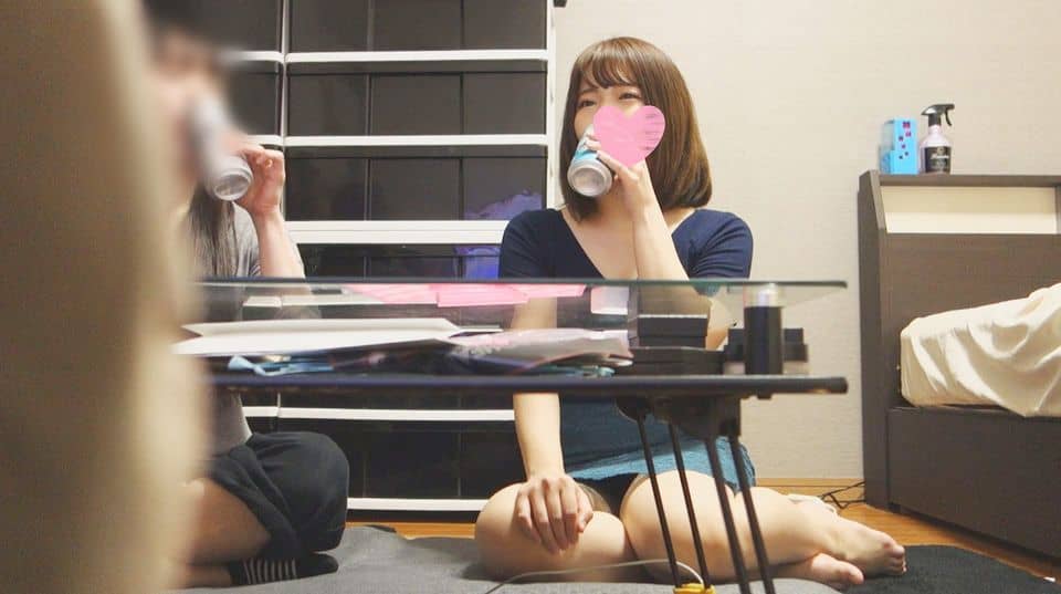 Exclusive sale Home drinking female talk peeping 