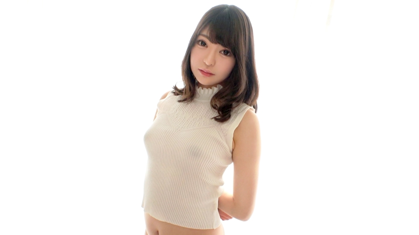 [First shot] [Beautiful sensitive body] [Owner of beautiful constriction] A frustrated slender beauty who misses human skin appears. Hit the waves .. AV application on the net  AV experience shooting 1595