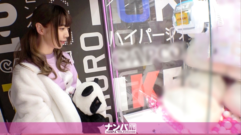Seriously flirty, first shot 1671 When I picked up a stuffed animal with a UFO catcher, Imadoki girls who came to Hoi Hoi and the hotel were investigated by sex, 