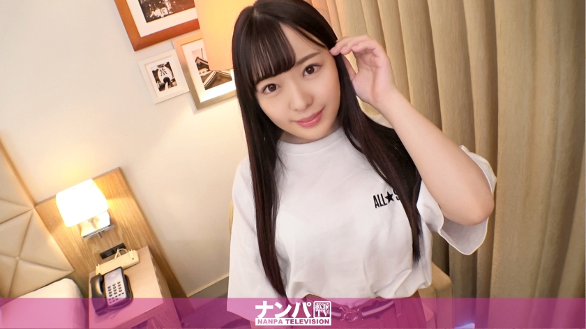 Seriously flirty, first shot 1672 [Black hair long straight] Picking up a cute JD with outstanding man's boobs and getting wet with pants just by touching her boobs.