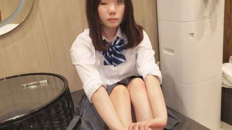 Individual shooting Prefectural general course A girl who is fo**ed to have sexual intercourse with a stranger by a classmate and is groped by an uncle and drips white love juice